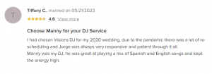 DJ Manny Review