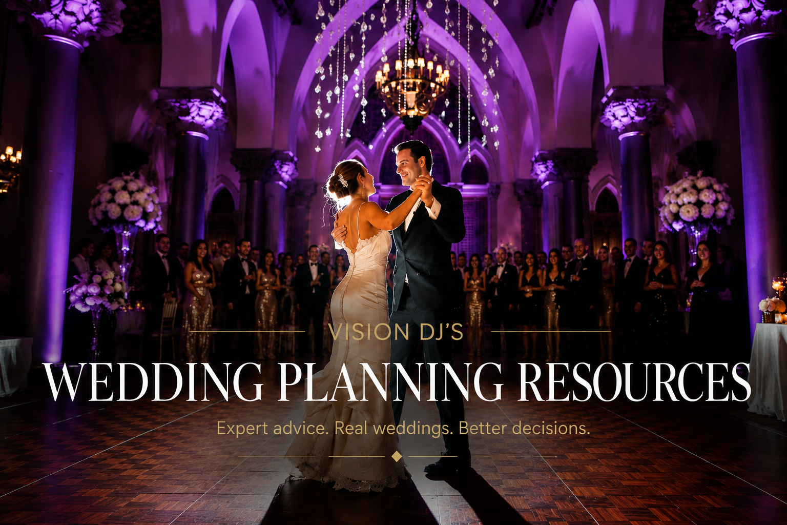 Vision DJs Wedding Planning Resources South Florida wedding reception by Vision DJs