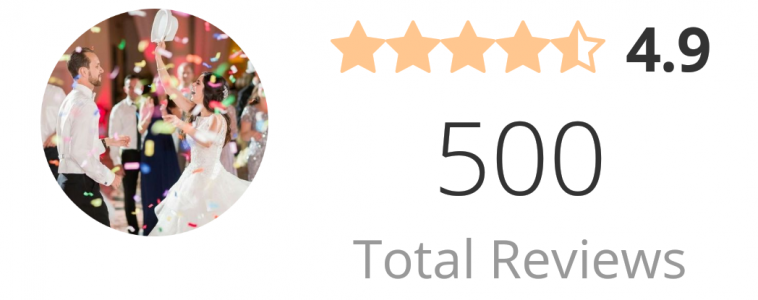 500 WeddingWire Reviews