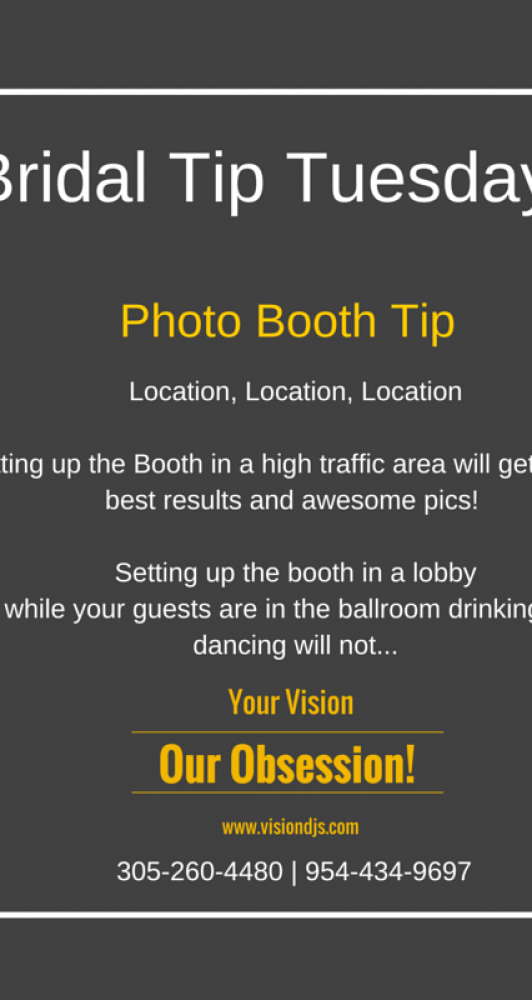 BTT - Photo Booth Tip